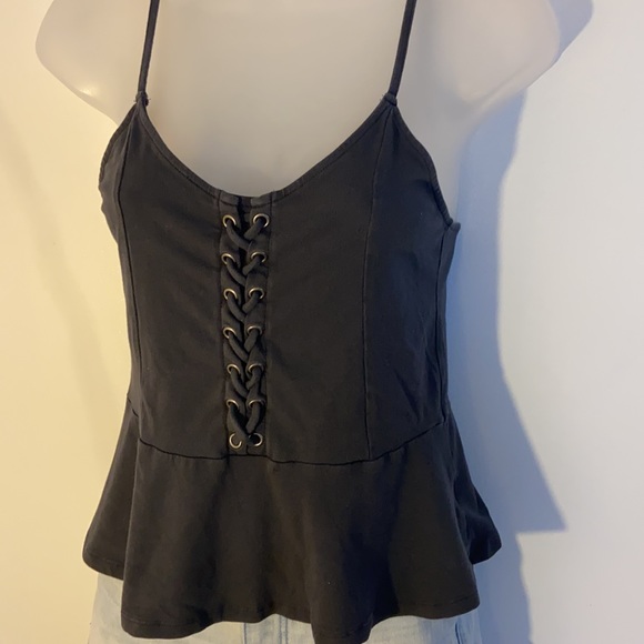 American Eagle Outfitters Tops - AEO Peplum Corset Tank Top 🧡